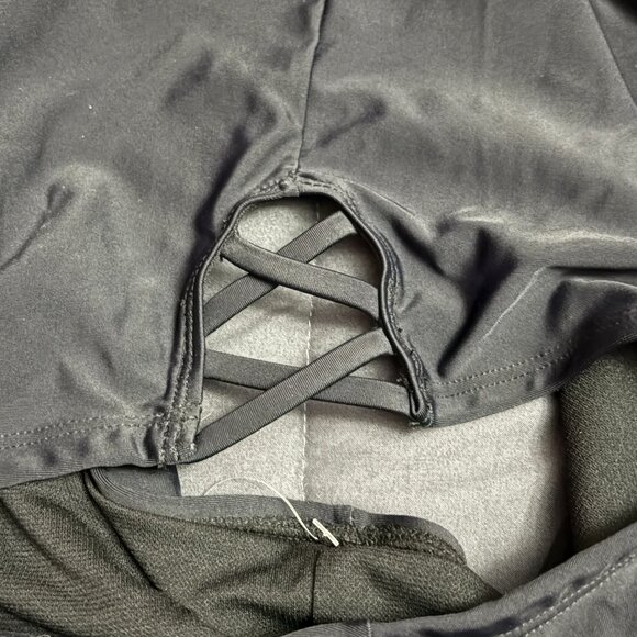 Salt + Cove Juniors' Strappy-Side Swim Boyshorts - Size: XL - NWT - Picture 8 of 11